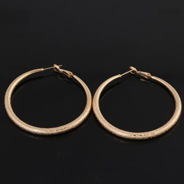 

hoop & huggie gold-plated no stone earrings women's sweet style festive good match temperament lady korean individual, Golden;silver