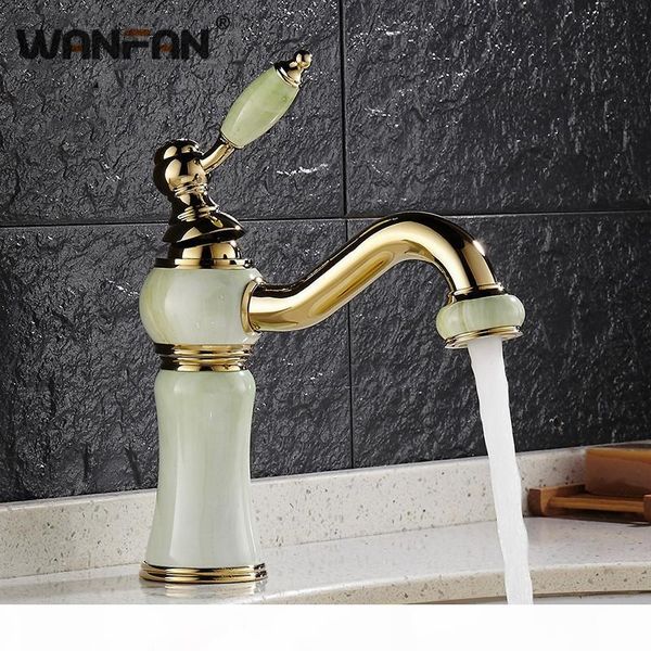 

weard code ванная комната латунный бассейн кран мраморный холодный и горячий микшер краны золотой одиночной ручкой на палубе монтажный розов