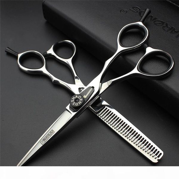 

5.5 inch professional hairdressing scissors hair cutting barber shears sets thinning salon ladies hair scissors
