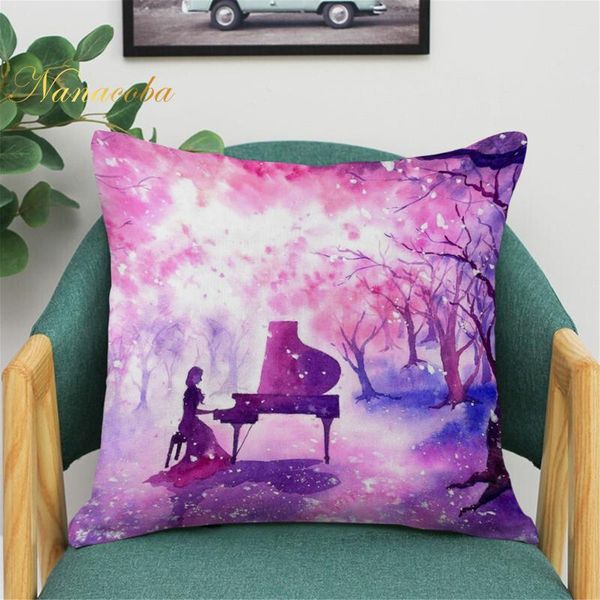 

cushion/decorative pillow claude monet polyester printing cushion cover sofa landscape world famous oil painting throw decorative case home
