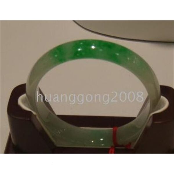 

factorya5xhfine natural green jade bangle size 56-64cm $800, Black