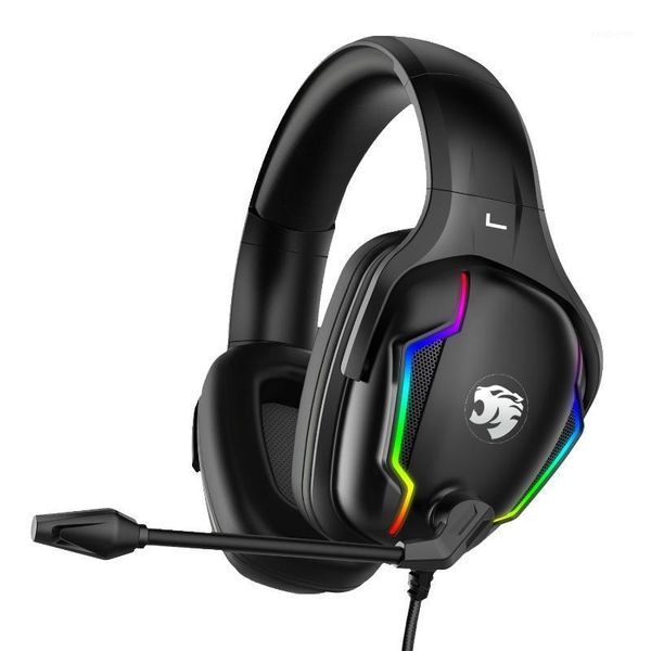 

new head-mounted heavy bass computer gaming headset internet cafes luminous gaming headset1