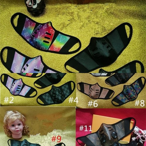 

masks leather breathe mask pu face dustproof unsiex fashion print mouth-muffle y1wloutletwdb3