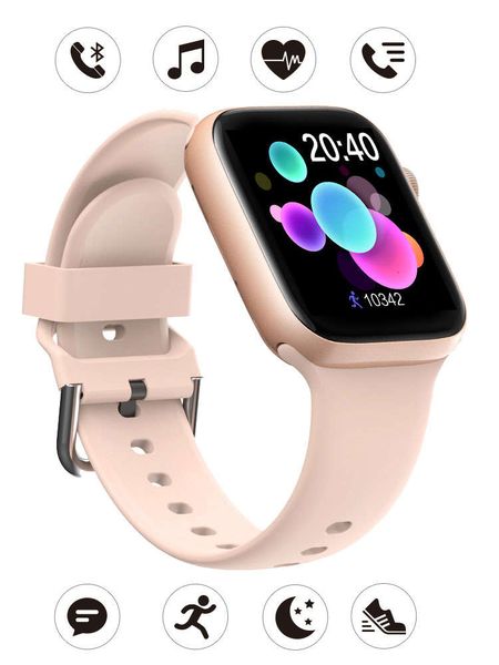 

multi function smart watch with dial-up music player, heart rate blood prsure monitor, men's and women's sports wristband, 2021