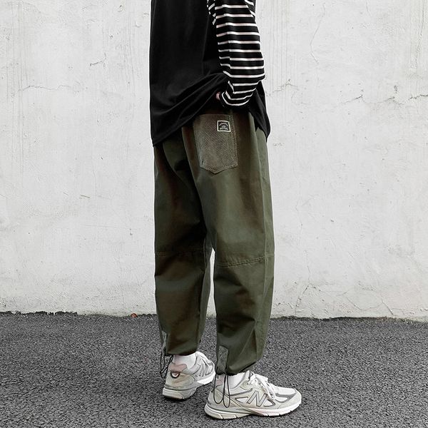 

2021 new spring black autumn green fashionable runners sweatpants male sweat pants gw4t