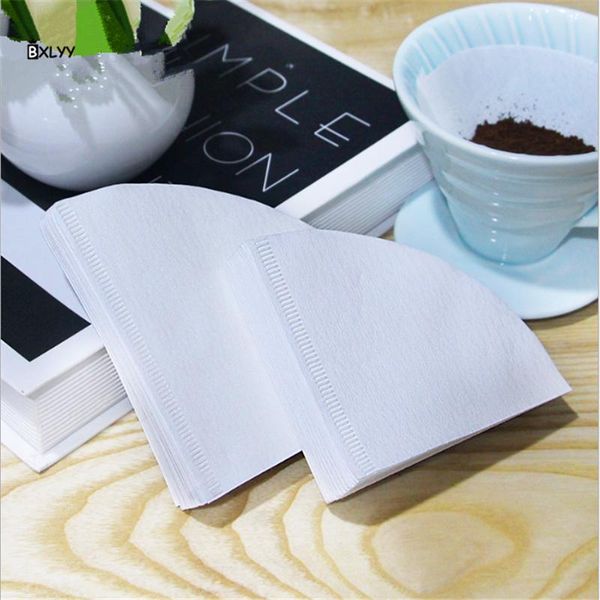 

50 шт. ручной кофейной фильтр-бумага одноразовый кофейный порошок фильтровальная бумага кухонные аксессуары гаджеты кофемольза cuisine.75z b