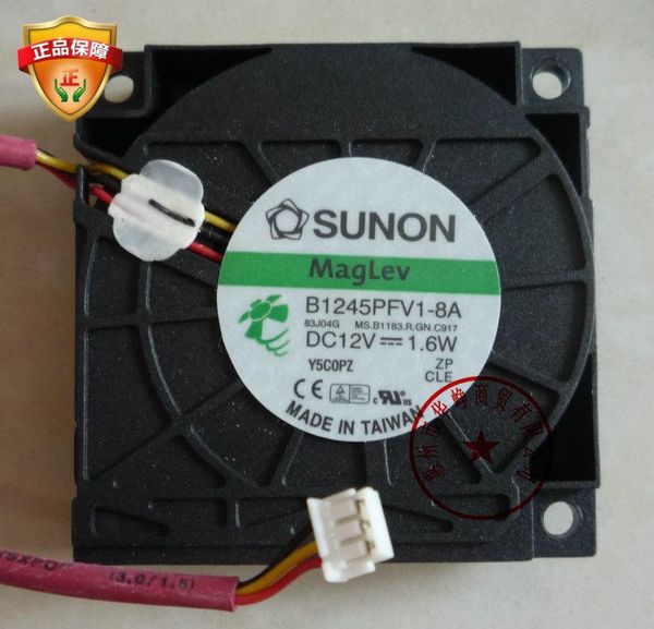 

original sunon b1245pfv1-8a 4510 12v 1.6w xbo x360 fan flow measurement