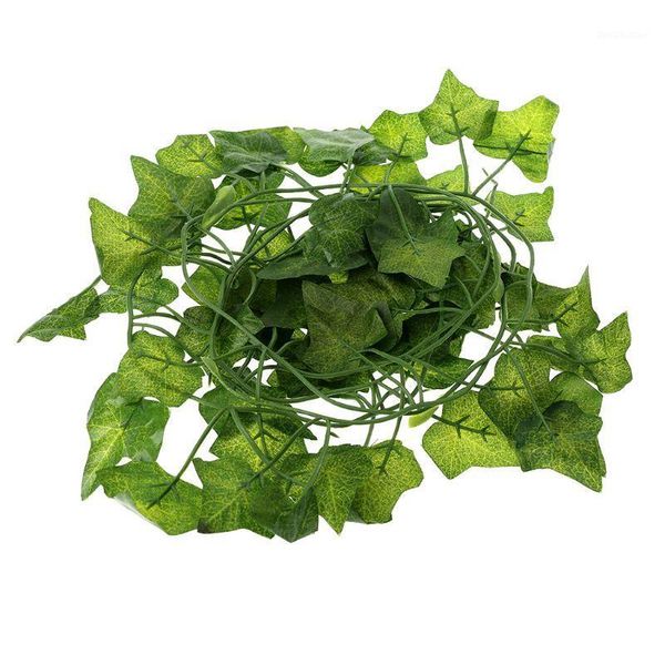 

decorative flowers & wreaths 1 pc 2m reptile terrarium box artificial vine decoration lizard fake plants vine1