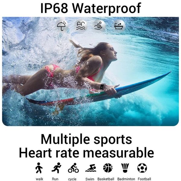 

armoon r7 1.3 дюймовый смарт-часы мужчины женщин полный прикосновение фитнес трекер сердечный рисунок артериальный давление диапазон смарт-ч