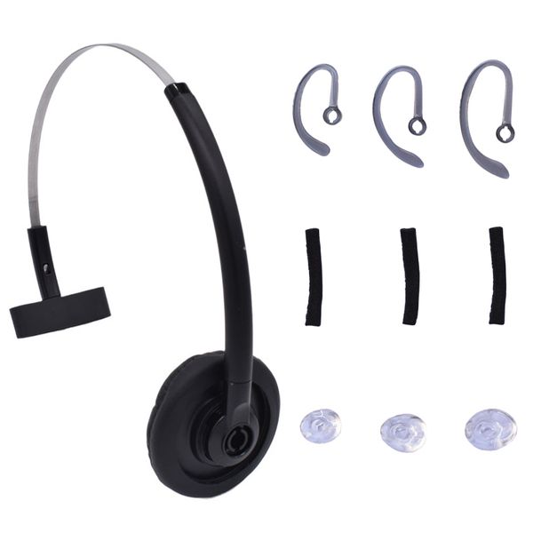 

over the head headband assembly headset accessories 86540-01 with ear tips earhooks foam loops for plantronics cs540 cs545 savi w440 w740 w7