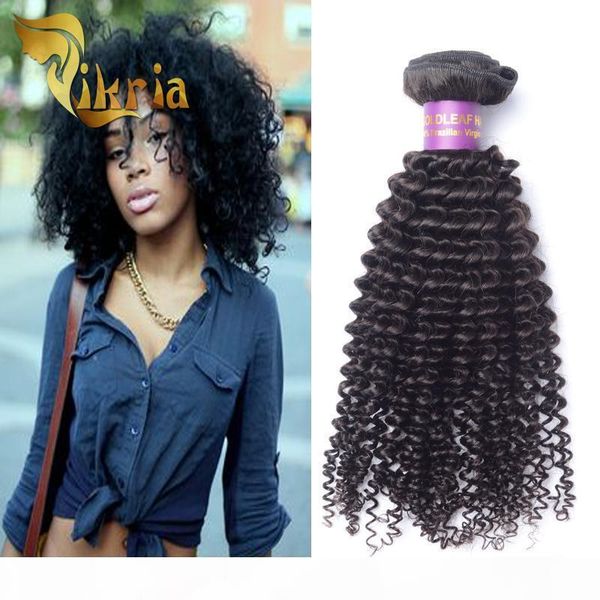 

wholesale 3 bundles kinky brazilian indian malaysian peruvian virgin human hair wefts unprocessed human hair extensions fast shipping, Black