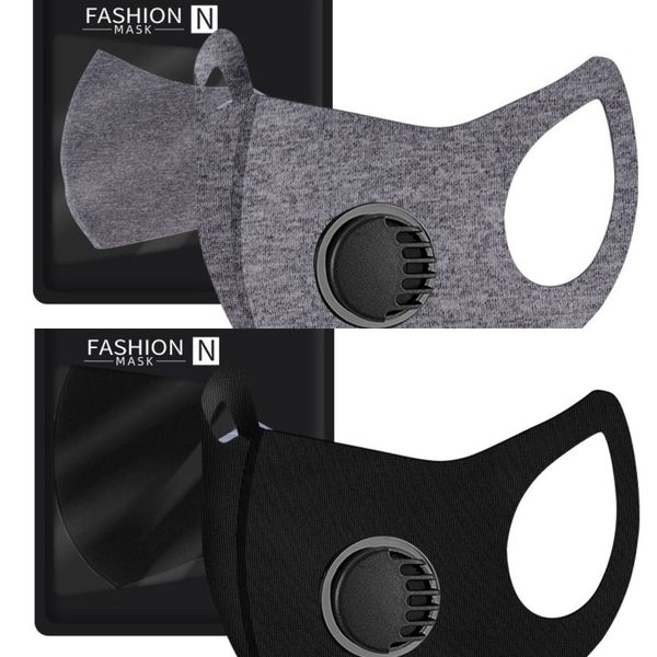 

ux91cu designer face mask black ice silk cool can be washed thin section hanging ear sunscreen dustproof masks fast s n