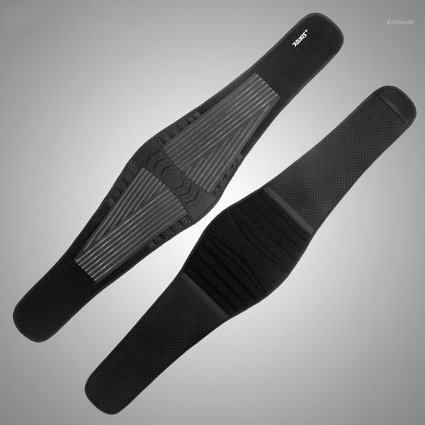 

outdoor fitness equipment lumbar support brace fashion breathable mesh protection lower back waist belt for pain relief gym sports accessori