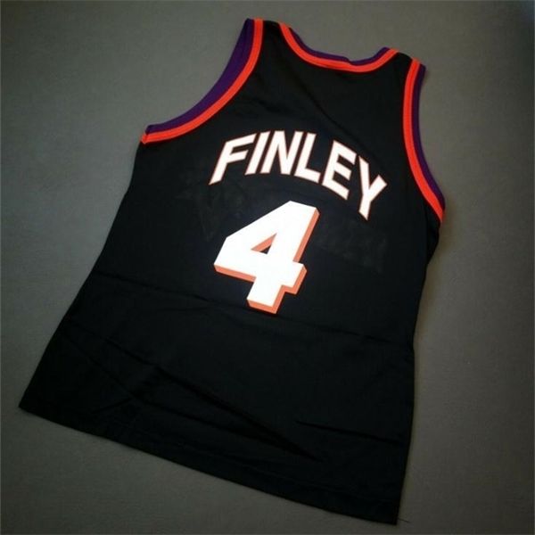 

custom 604 youth women vintage michael finley vintage champion college basketball jersey size s-4xl or custom any name or number jersey, Black