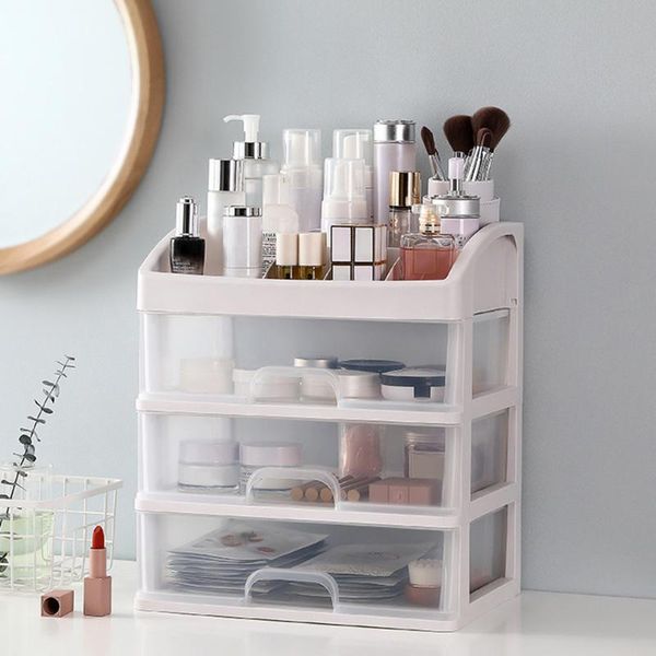 

makeup organizer drawer cosmetics storage box jewelry container nail polish tool holder desksundries storage box