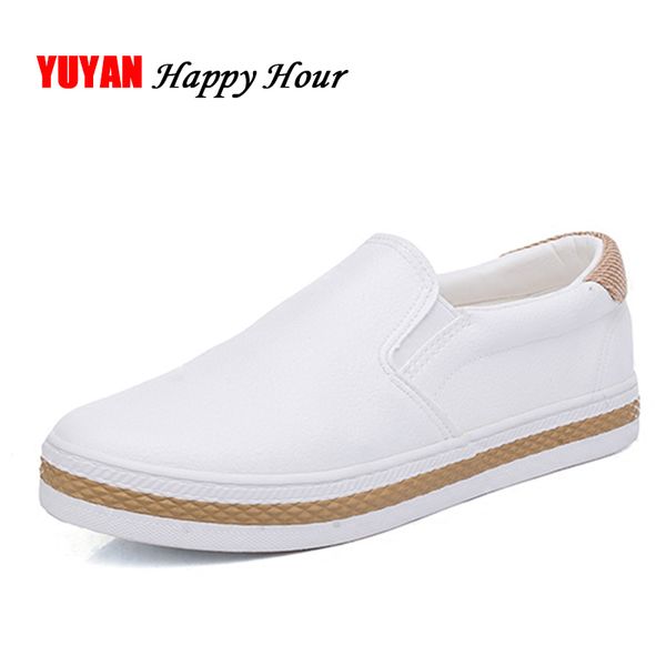 

new 2020 soft leather shoes women flats fashion ladies loafers casual womens brand black white shoes zh2221 c1120