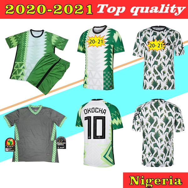 

adults and kids 2020 home soccer jersey 20 21 maillot de foot okechukwu okocha ahmed musa mikel iheanacho football shirts, Black;yellow