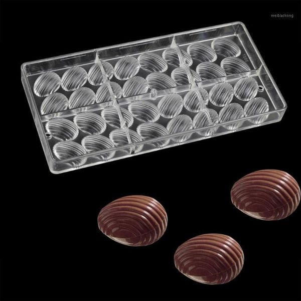 Ferramentas de bolo ovos moldam policarbonato doces moldes de chocolate Diy decorando moldes caseiros1