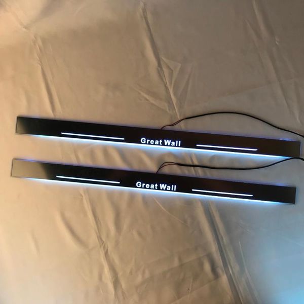 

express ship led door sill decorative lights slat guards plate strips for great wall h5