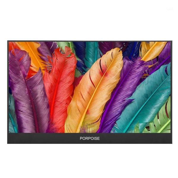 

porpoise ht-1730xt 17.3-inch 1080p game display c-type portable computer monitor lcd game display built-in speakers for tablet1