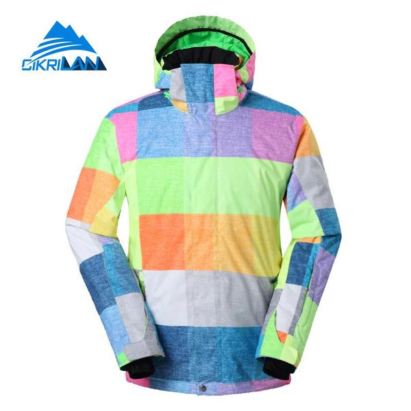 

skiing jackets windbreaker anti-abrasion snowboard ski jacket men outdoor sport chaquetas hombre nieve water resistant padded coat