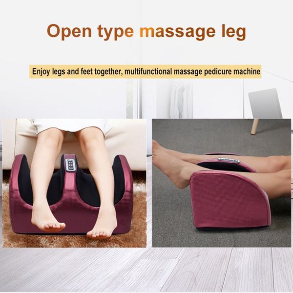 

bath accessory set electric foot massager shiatsum winding and vibration machine warming therapy leg reflexology