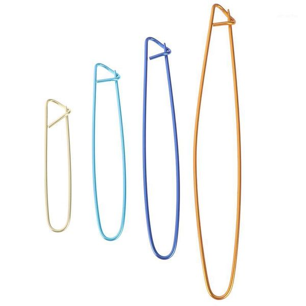 

aluminum steel knit holders knitting needles markers craft crochet hook locking stitch seam 1pc diy sewing accessories1, Black