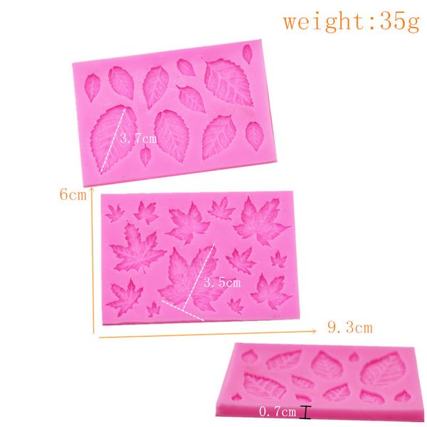 

silicone cake mould rose maple leaf turning sugar chocolates diy baking tools kitchen accessories cakes decorating supplies new 1 75jh m2