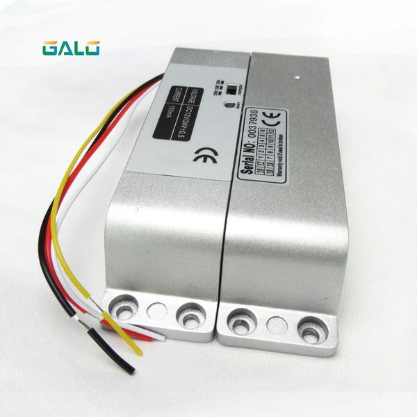 

800kg 1800lbs 4 line electric bolt lock with door state detection output point and timer drop bolt lock fail-safe electric