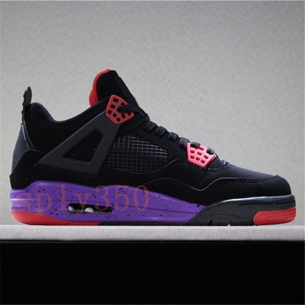 

2019 splatter 4 jumpman mushroom fiba silt red 4s mens basketball shoes bred cool grey green grow men sneakers trainers us 13, Black