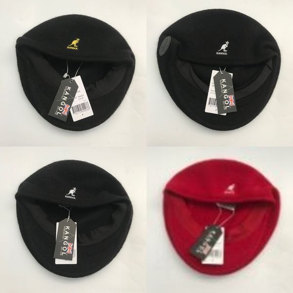 

g5zj художник кожа кангол берет и плоский верхняя женщина осень шляпа зима kangol beret pu шляпа тыква, Blue;gray