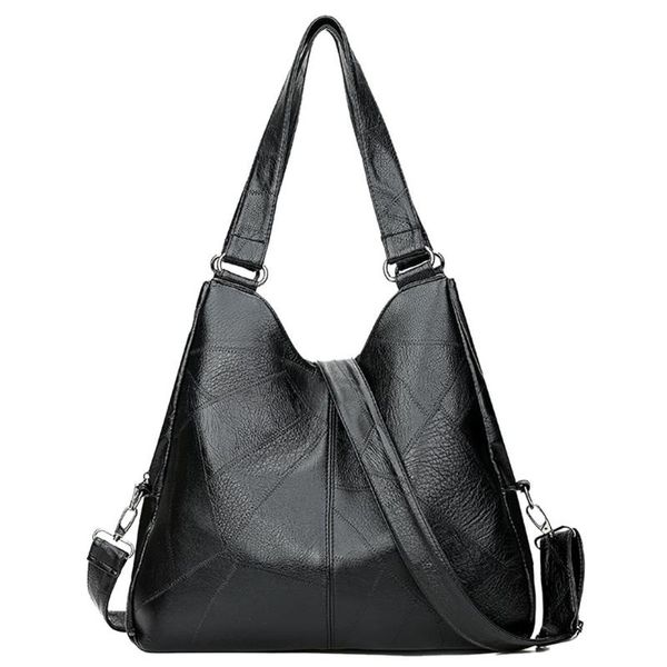 

cross body fashion women shoulder bag pu leather vintage messenger solid color totes leisure daily shopping crossbody bags