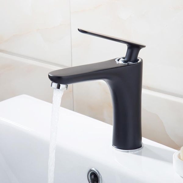 

basin faucets chrome brass faucet black bathroom sink faucet single handle deck mounted toilet and cold mixer water tap