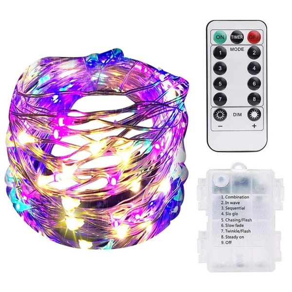 

10 meters with 100led copper wire garden garden decoration solar energy lamp