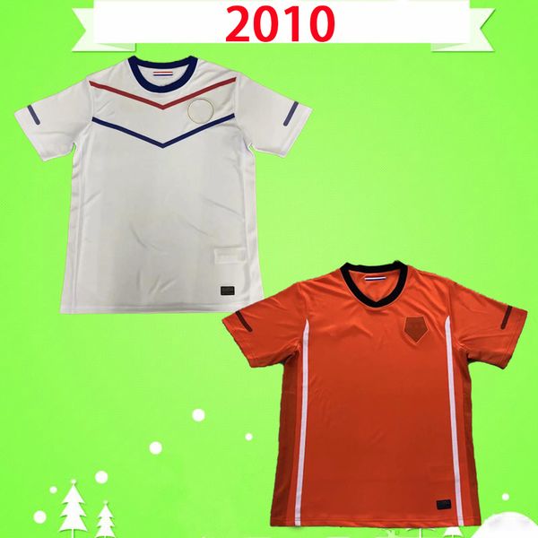 

retro 2010 netherlands soccer jersey vintage holland football shirt 10 home orange away white v.persie sneijder robben vorm bruma john, Black;yellow