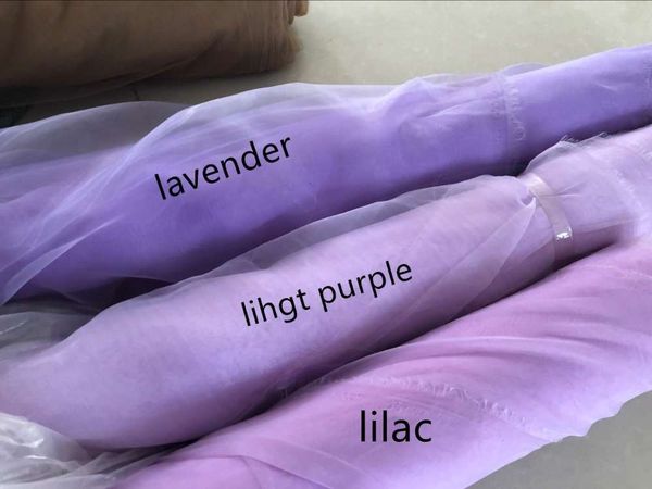 

transparent gauze wedding dress, 150 cm, 4 m / batch, lavender, soft organs, pattern clothes8uy, Black;white