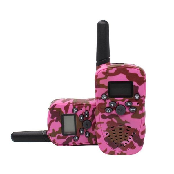

kids toy gift two way radio camouflage fashion 2pack uhf radio 22 channels back to school christmas holiday gift toy