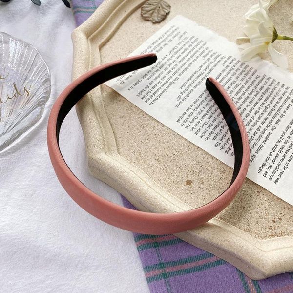 

sweet simple style candy colors hairbands for women elegant girls hair hoop sponge head hoop hair accessories fabric headband q sqctor