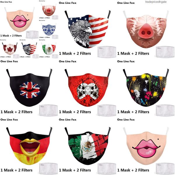 

spain flag italy mask forza fighting print keep face masks fabric protective pm2.5 r oxdj