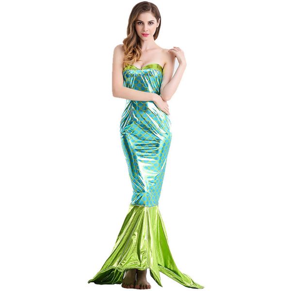 

halloween costume, bar party strapls drs, game uniform, mermaid costume, Black;gray