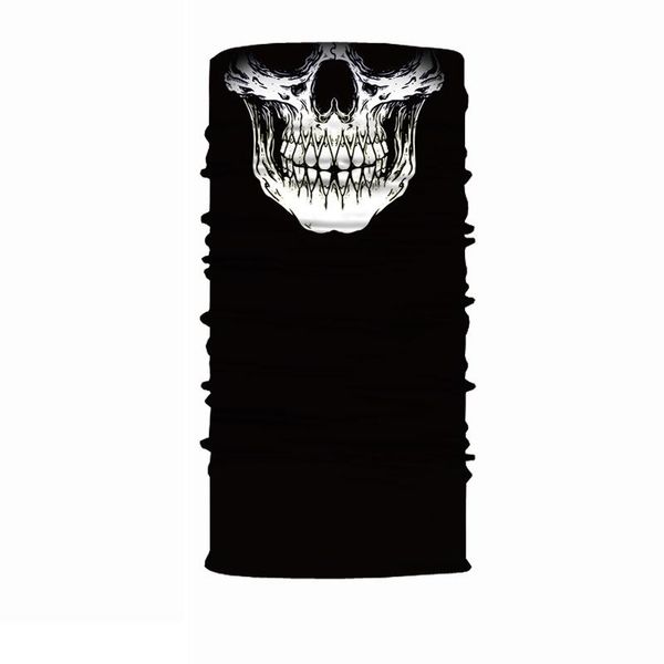 

custom magic bandana outdoor riding skull seamless bandana multifunctional magic mask custom magic casual good quality sales bbymfn, Black