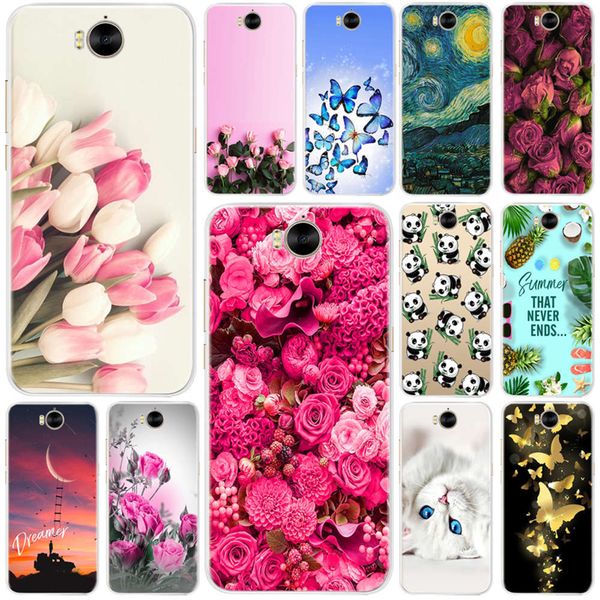 

rfbghuawei y5 colorful flower sheath, huawei y5 5.0 inch shell, mya-l22, sheathzasw