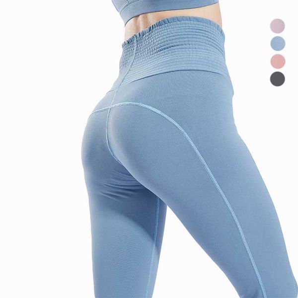 

yoga outfits women sport compression running tight gym pants exercise fitness high waist legging workout women's trousers clothing 1818, White;red