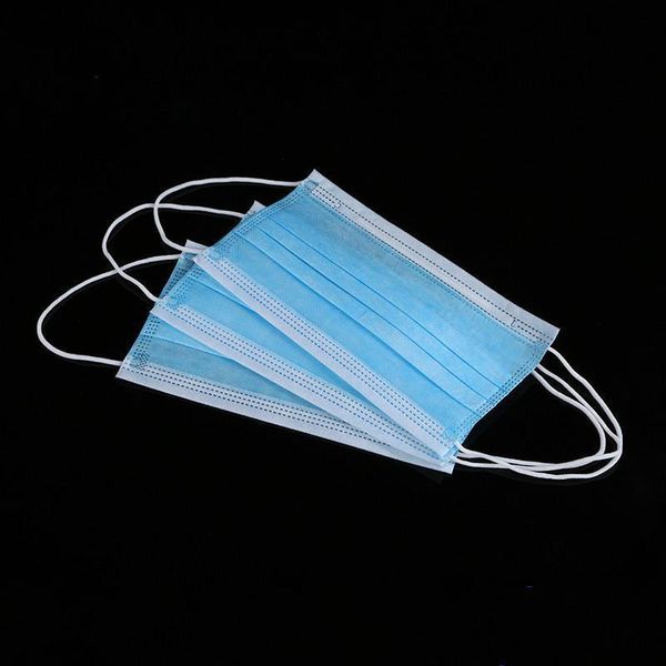 

masks stock shield 3-ply safety in earloop polypropylene for personal health certificate disposable facexzm9