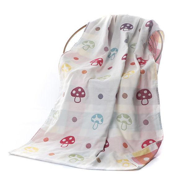 

summer breathable kids blankets multi color cotton muslin blanket for newborns baby bath towel swaddle cotton small quilt lj201105