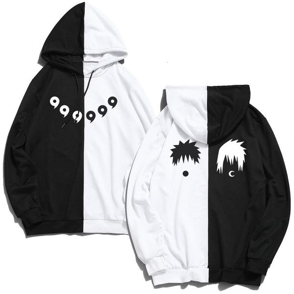

new sale double color hoodies naruto sasuke rikudo sennin mode costume harajuku sweatshirt sudadera hombre anime clothes, Black