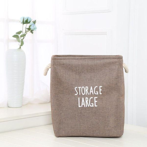 

storage bags large laundry hamper bag canvas clothes baskets home barrel x7je