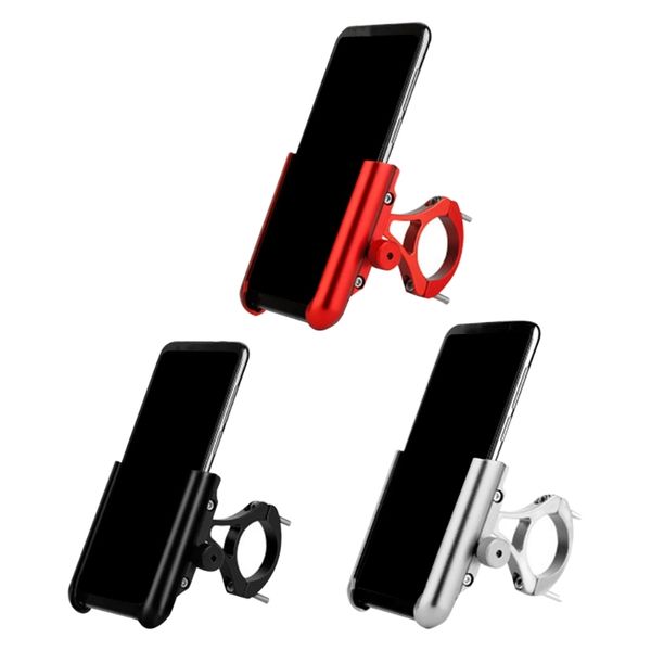 

universal aluminum motorcycle handlebar bike bicycle mount cell mobile phone holder