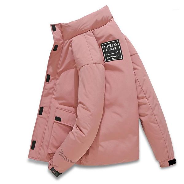 

2020 new men's down jacket winter jacket men's thick white duck down fashion clothes1, Black