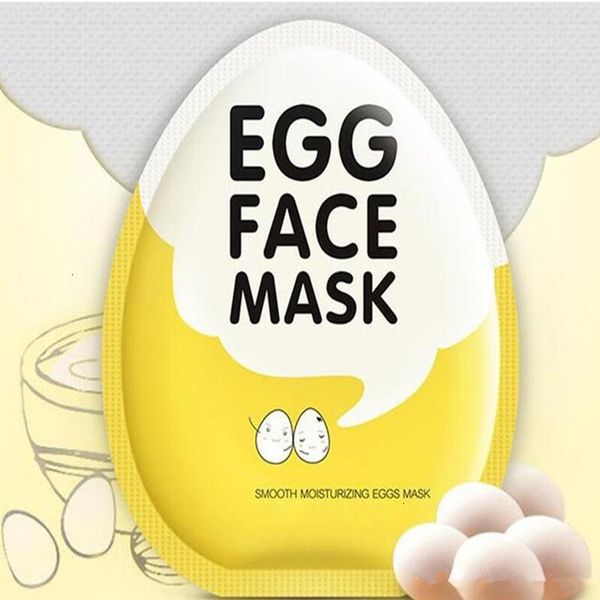 

masks egg dropshipping facial oil control bioaqua new brighten wrapped tender moisturizing face mask skin care mois